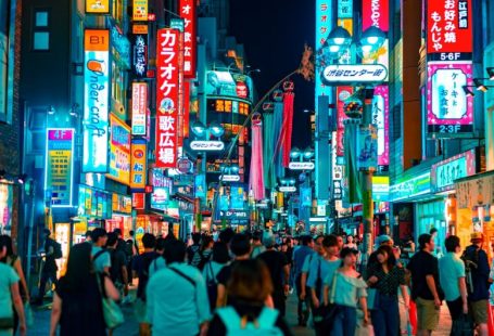 Tokyo City - group of people standing