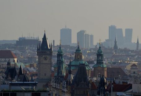 Prague Gothic - brown and green concrete building during daytime