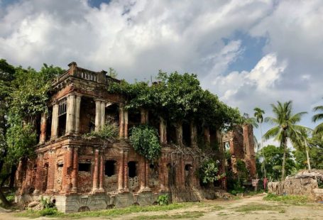 Carthage Ruins - abandoned building surround with trees