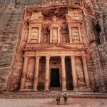 Petra Jordan - low angle photography of brown concrete building
